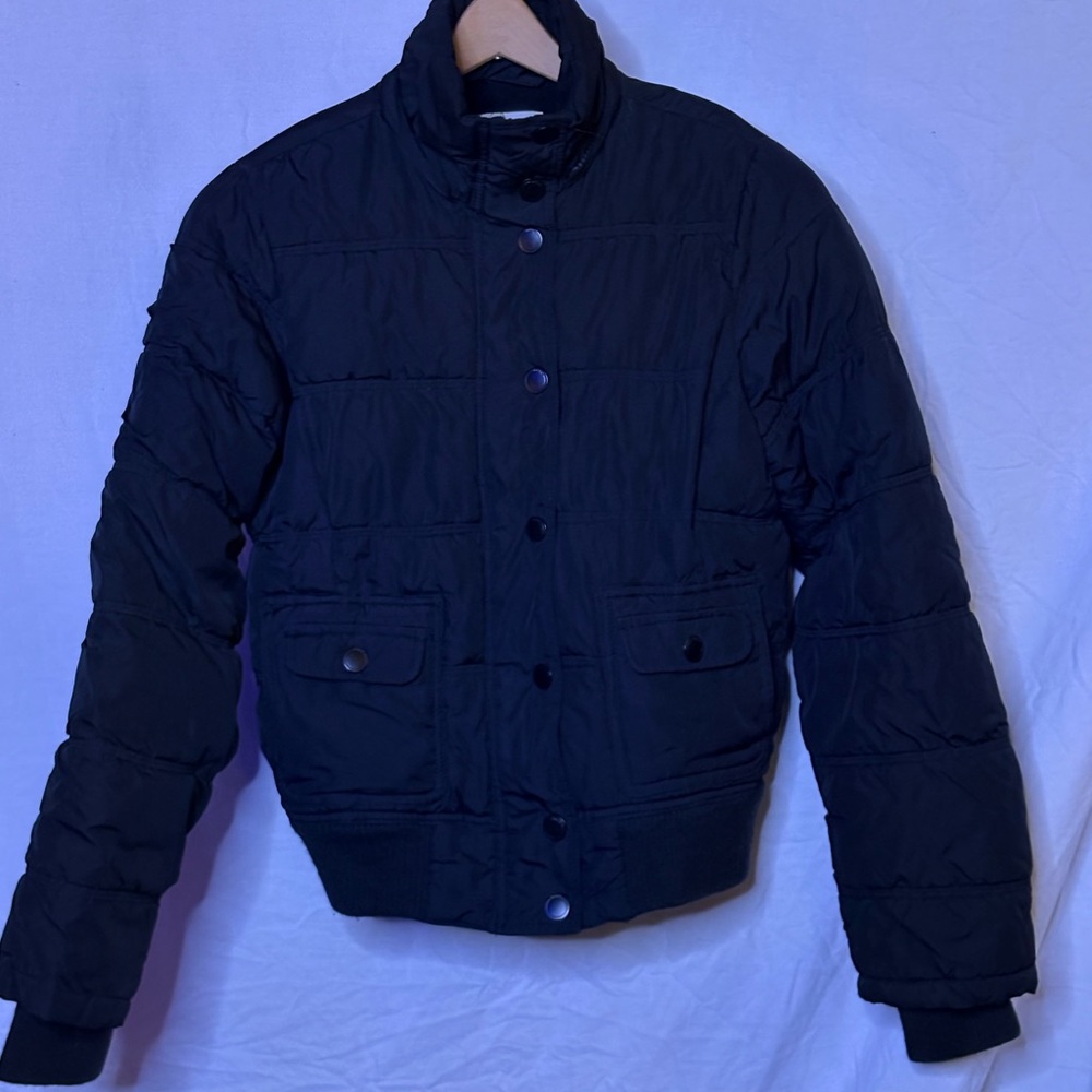 Aeropostale Women's Black Puffer Jacket